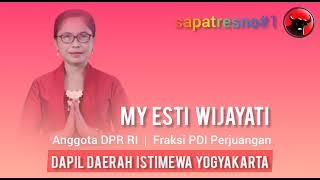SAPATRESNO#1 - Pasar Murah MY Esti Wijayati Beri Bantalan Sosial Warga Trihanggo Gamping Sleman
