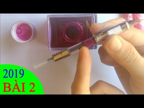 Video LUYỆN VIẾT CHỮ ĐẸP 2019 - Bài 2: Hướng dẫn bơm mực bút... - youtube