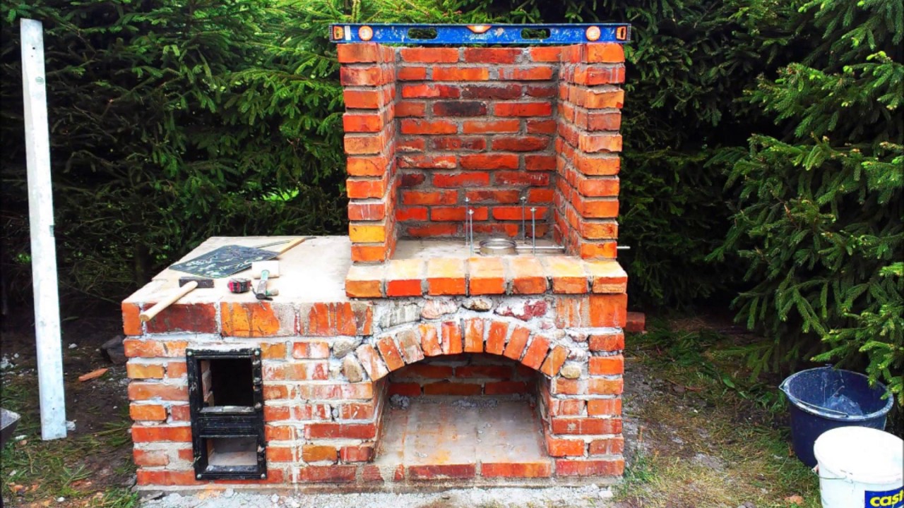 Budowa wędzarni z cegieł