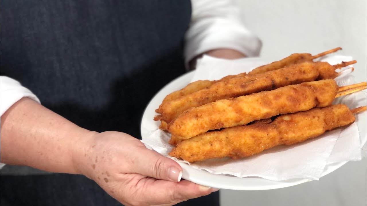 CAMPEÃO DE VENDAS ESPETINHO DE FRANGO CROCANTE
