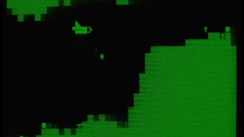 Scramble (N.Krueger) - Commodore PET 4032 - Real Hardware