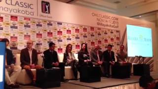Conferencia prensa Mayakoba ohl
