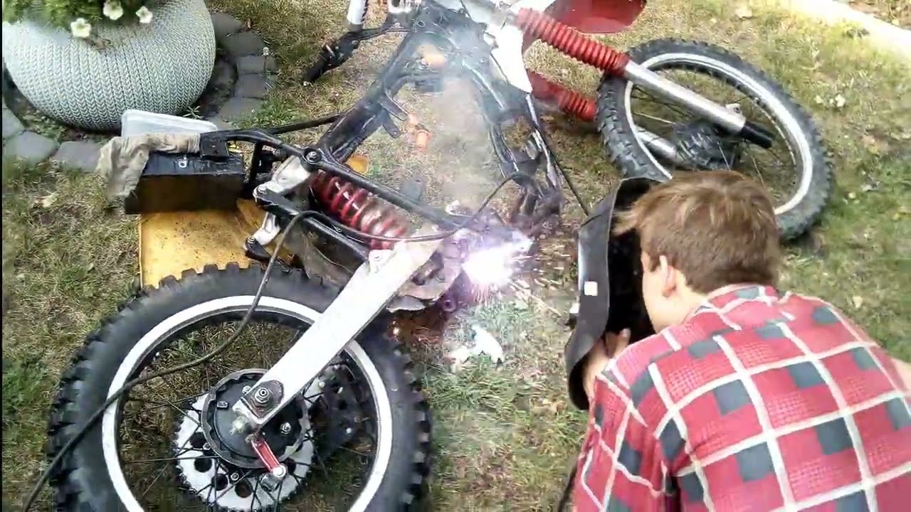 Projekt Suzi  - Suzuki RM 250 swap loncin 200   Enduro Knurów