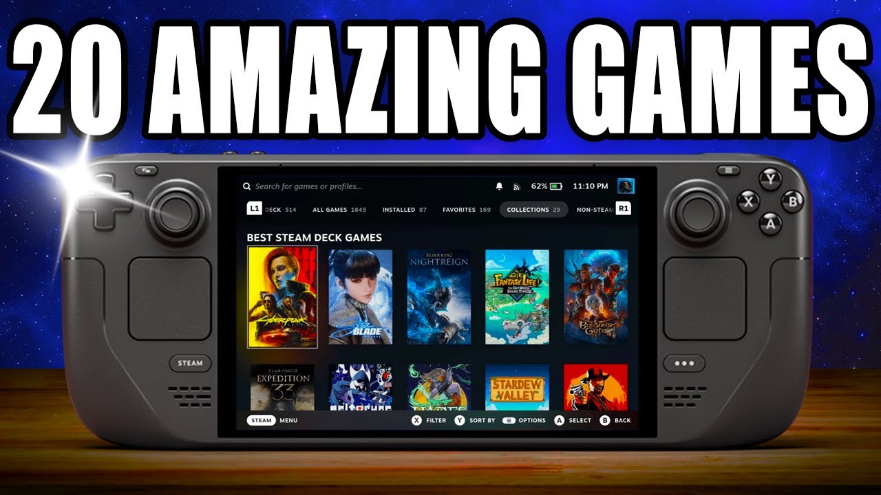 TOP 20 BEST Steam Deck Games To Play RIGHT NOW In 2025 - YouTube
