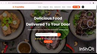 Task submission by Student Code: DAS005120Task: FreshBite - Online Food Ordering