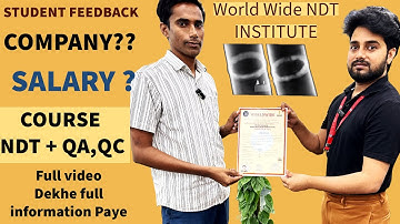 Join NDT Level II Training Course : Student Success Stories from Our NDT Level II & QA/QC Courses!