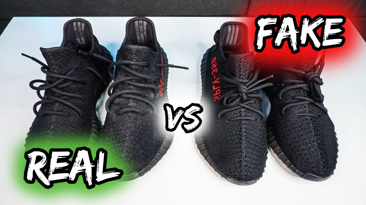 VS (REPLICA,UA) YEEZY V2 BRED⚠️ APRENDE A DISTINGUIRLAS! -