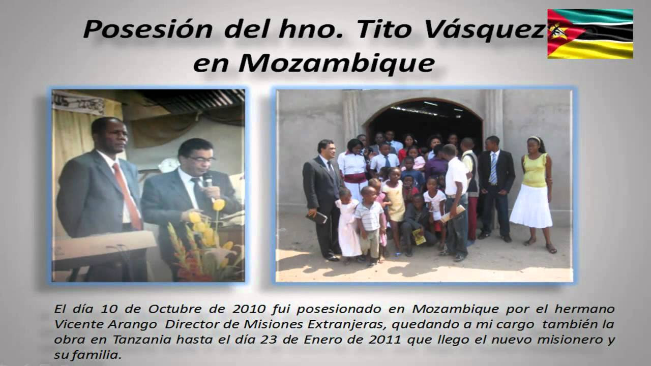 INFORME MISIONERO DE MOZAMBIQUE AFRICA Abril de 2011