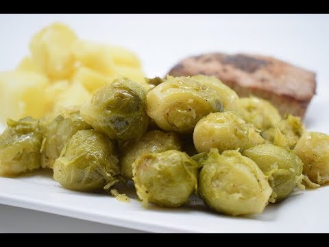 How to roast Brussels sprouts || Dominique's kitchen