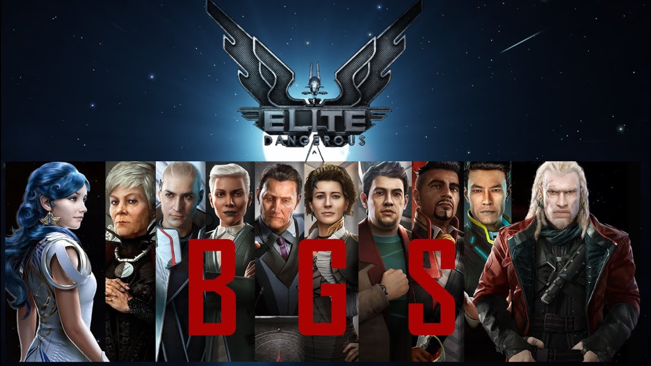 Elite Dangerous BGS Grundlagen [Influence, Kriege, etc....] YouTube