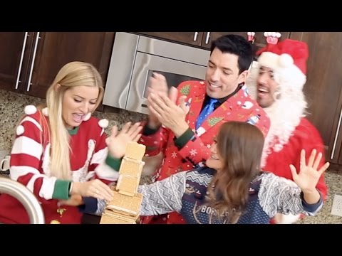 Gingerbread House Challenge with The Scott Brothers! | iJustine
