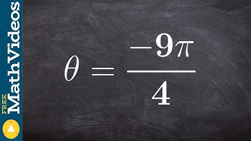 How to find the reference angle of an angle larger than 2pi