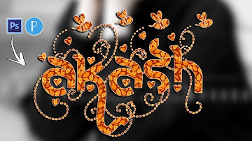 How To Make New Stylish Glass Font In Ps Touch & Pixellab | How To Make New Glass Font In Android |