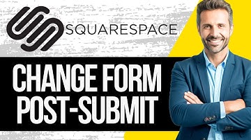 How to Change Form Post Submit Text in Squarespace