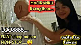 PIJAT SIANG-MALAM NON STOP|| AEROBICS DANCE PEJUANG DIET|| CERITA TKW TAIWAN...😘😘