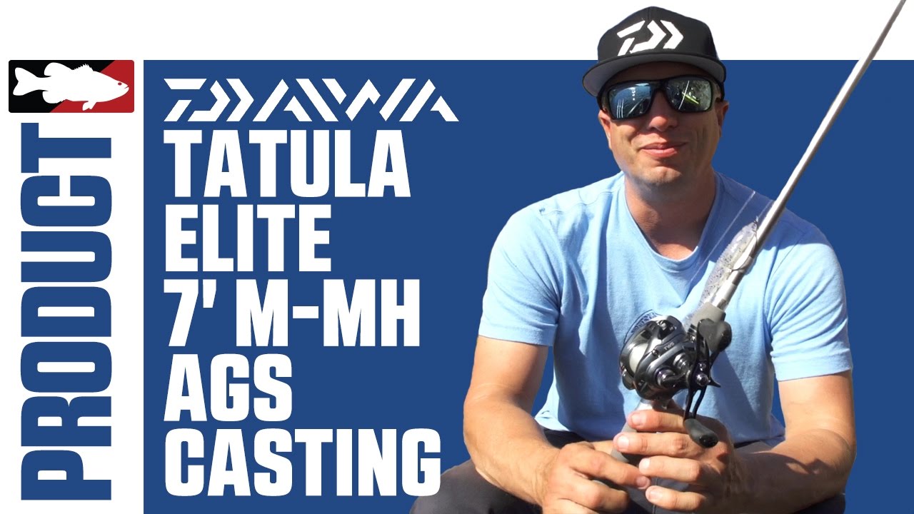 Brent Ehrler Discusses the Daiwa Tatula Elite Casting Rod 7'  Medium/Medium-Hvy AGS Casting Rod 