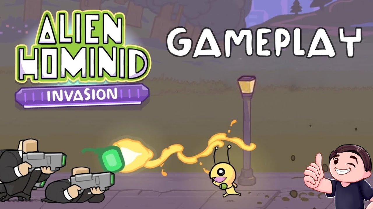 ОБЕЗБАШЕННЫЙ КООПЕРАТИВНЫЙ ПЛАТФОРМЕР ALIEN HOMINID INVASION - YouTube