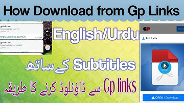 How open gp links || Download From gp links