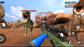 Robot FPS Shooting: Counter Dino Strike Game _ Android Gameplay #4