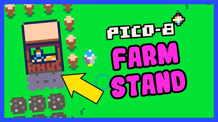 Drawing A Farm Stand In Our Pico-8 Farming Game! - Code With Me E07