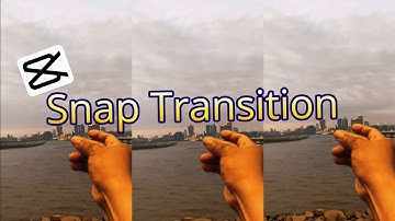 How To Edit Snap Transition In CAPCUT | Tiktok Trending Transition | CAPCUT Edit