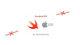 Download PDF file without using Alamofire - iOS Swift - Arabic