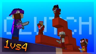 Clutcheo Una Partida Solo Vs 4 Jugadores Reacciones