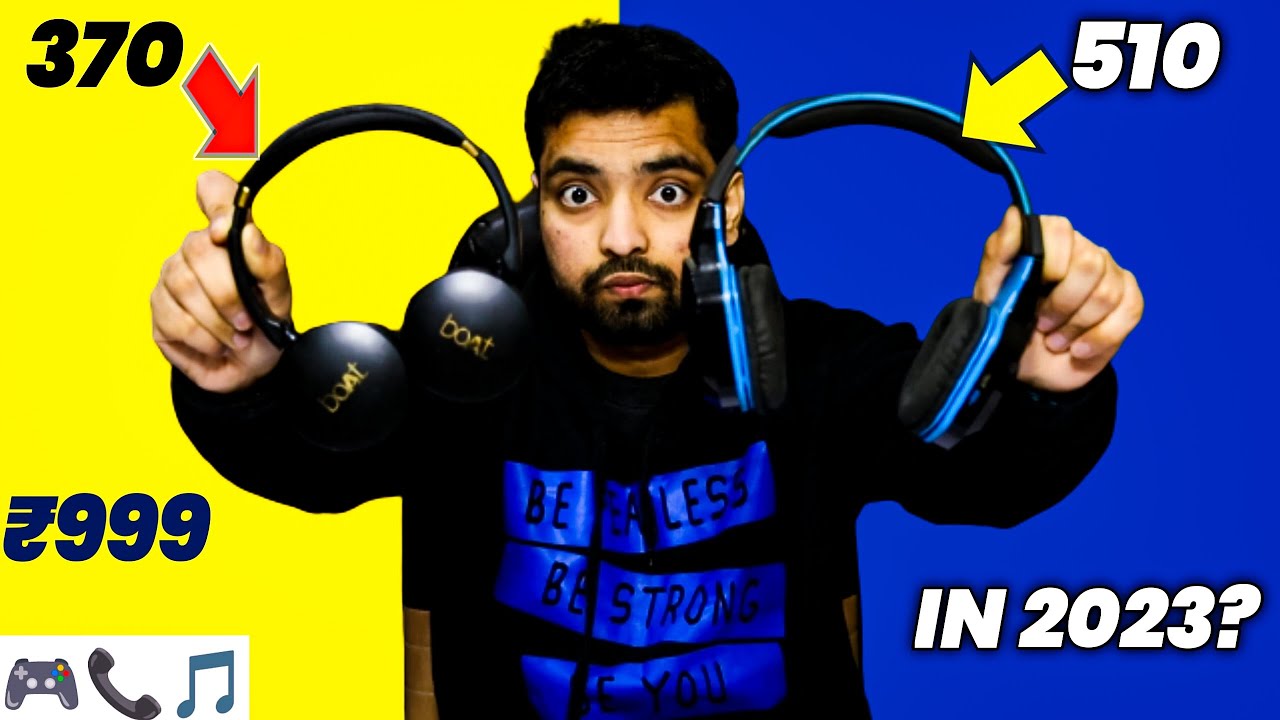 Best Bluetooth Headphones Under 1000 In 2023? 🔥 Boat Rockerz 370 Vs