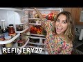 Whats in my fridge tour  lucie fink vlogs  refinery29