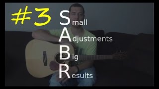sabr #3 - how to fix those out of tune chords even when your guitar is in tune