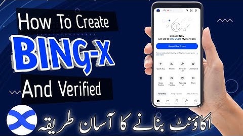 How to create bingx account | How to verify bingx account | Expertumer