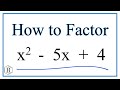 Factoring Quadratic Equations Concepts