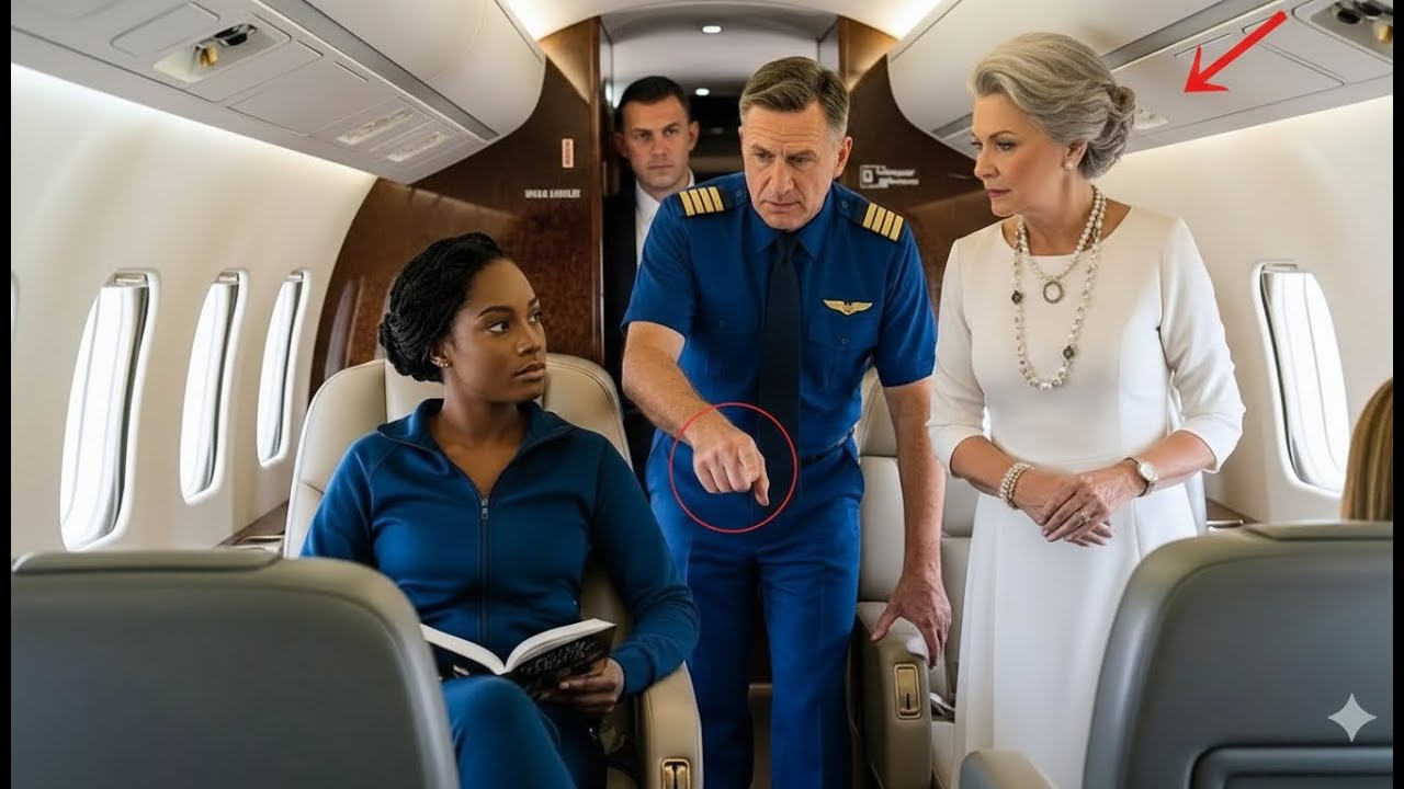 Pilot Orders Black Woman to Switch Seats — Unaware She’s the Billionaire Who Owns the Plane! 😳✈️