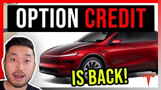 Tesla Option Credit is BACK (Save $1,000!)