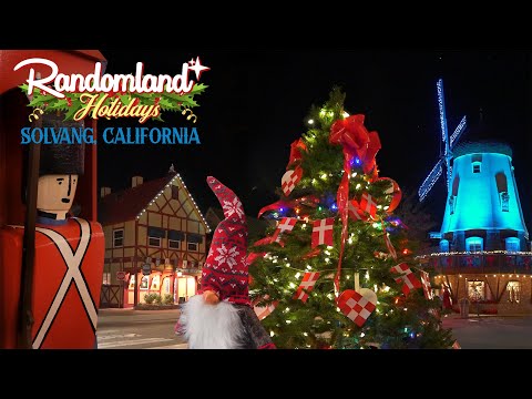 Video: Weihnachtsaktivitäten in Kalifornien