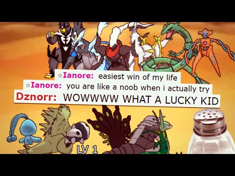 the most toxic legendary spammers on pokemon showdown