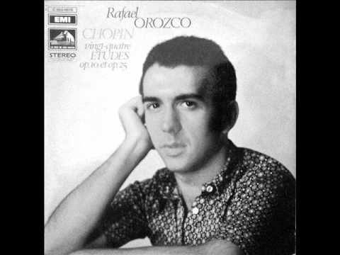 RAFAEL OROZCO plays CHOPIN 12 Etudes Op.25 (1971)