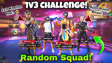 Joining Random Squad Of PRO PLAYERS And Challenging Them For 1v3 TDM! | iPad 5 | PUBG MOBILE