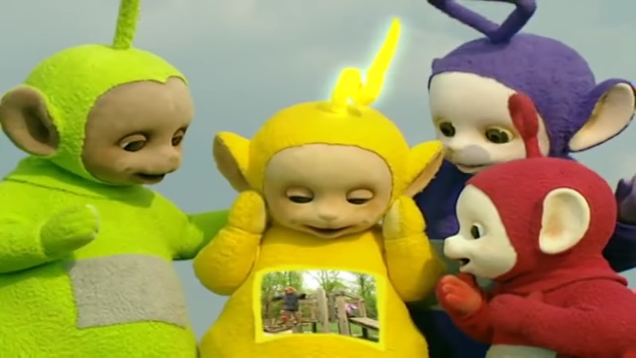 Teletubbies auf Deutsch - Fotos machen