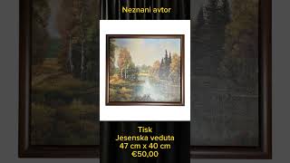 Neznani avtor - Jesenska veduta