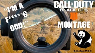 IM A F*****G GOD! - Black Ops 4 Montage (PS4)