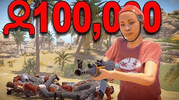 I played in a 50,000$ rust tournament...