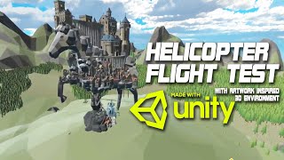 Helicopter Controller | Made with Unity | 3D Environment Low Poly