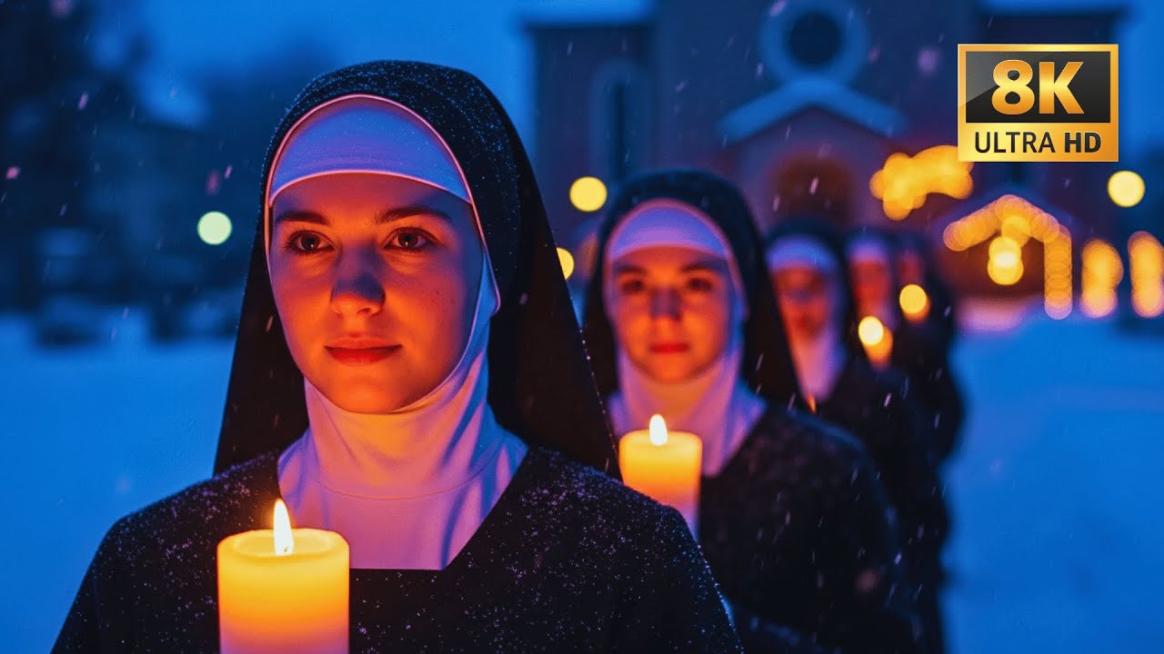 Silent Moon Over the Abbey - Gregorian Chants for Restful Sleep ✝️ Vibes