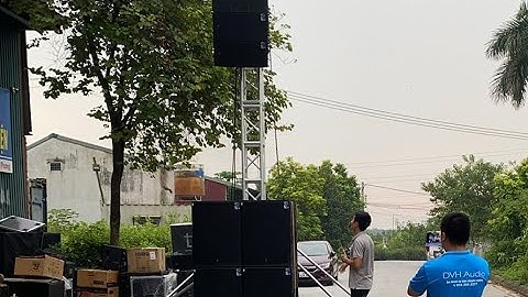 Cấu hình sự kiện chuyên nghiệp 210tr. Mời các quý bầu show trải nghiệm. DVH Audio 036 355 3277
