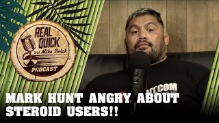 Mark Hunt speaks on Brock Lesnar vs Jon Jones / Steroids - Real Quick With Mike Swick Podcast