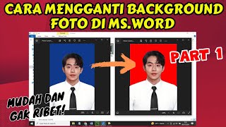 Cara Edit Warna Background Foto Di Ms Word Dan Save Dalam Format Jpeg  Part 1