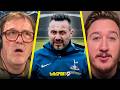 "YOU'LL BE SURPRISED!" Tony Cascarino &amp; Sonny Snelling DEBATE whether De Zerbi can KEPP SPURS UP!
