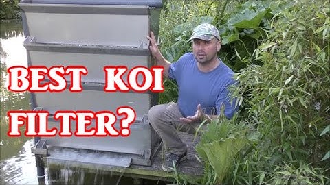 Stainless Steel Koi Shower Filter / Trickle Filter