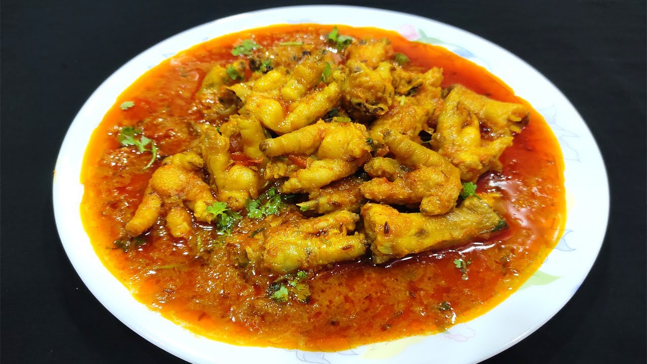 Chicken Feet Gravy Chicken Feet Curry Chicken Feet Recipe Panja